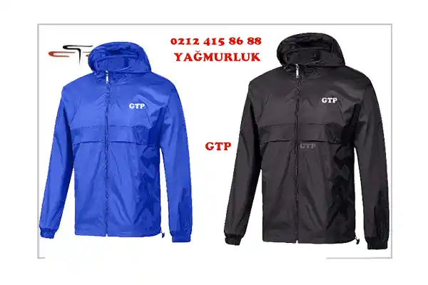 kapşonlu yağmurluk